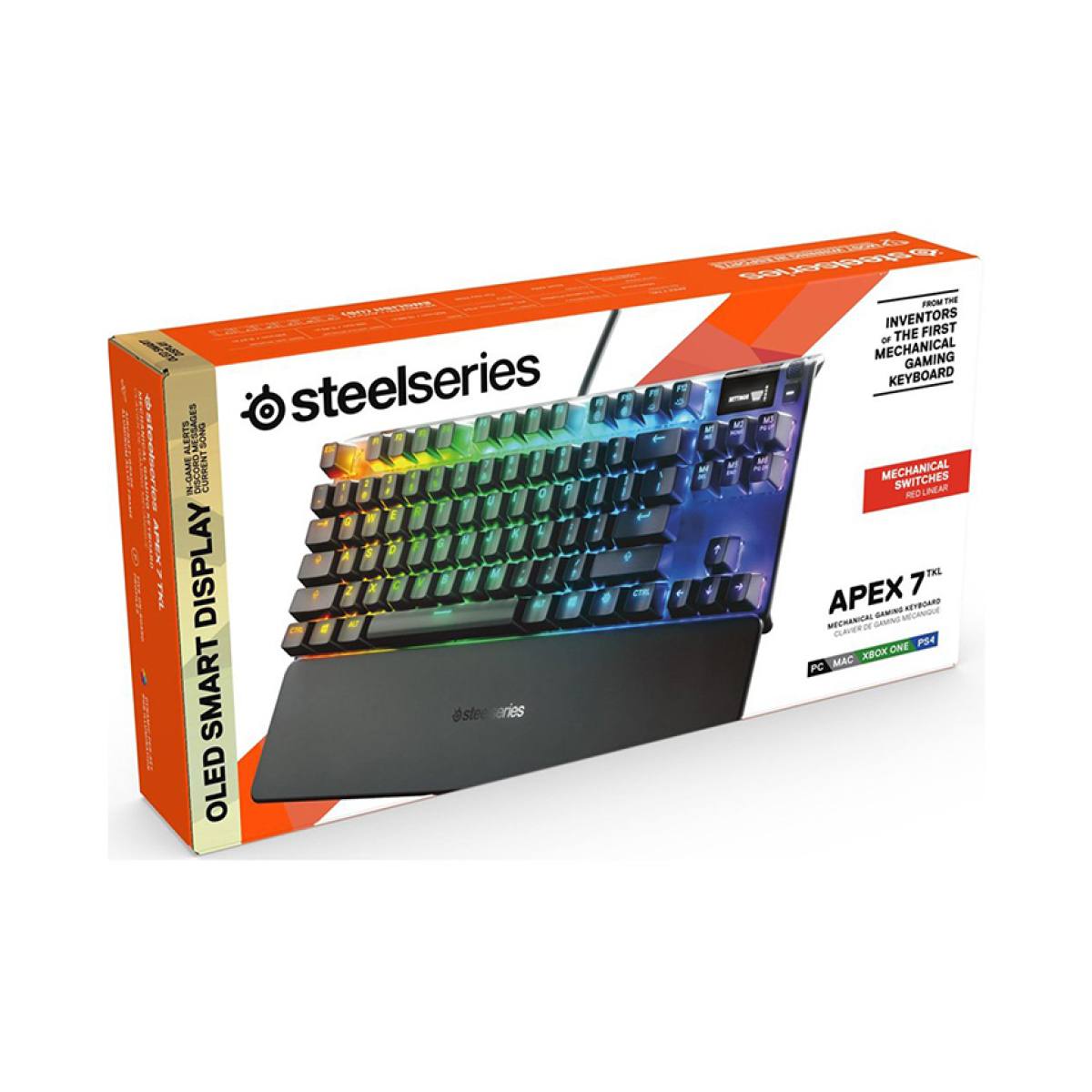 Bàn phím Steelseries APEX 7 TKL US Red Switch / Blue Switch